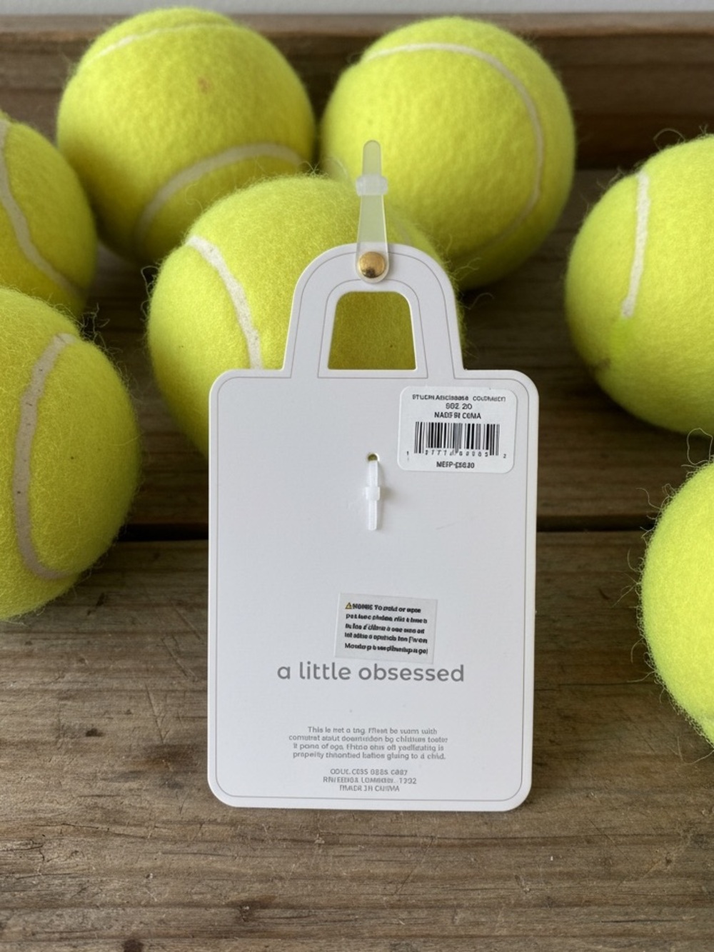 Tennis Charm Keychain with Mini Tennis Ball, Racket, and Heart Locket -
NWT - Picture 2 of 5
